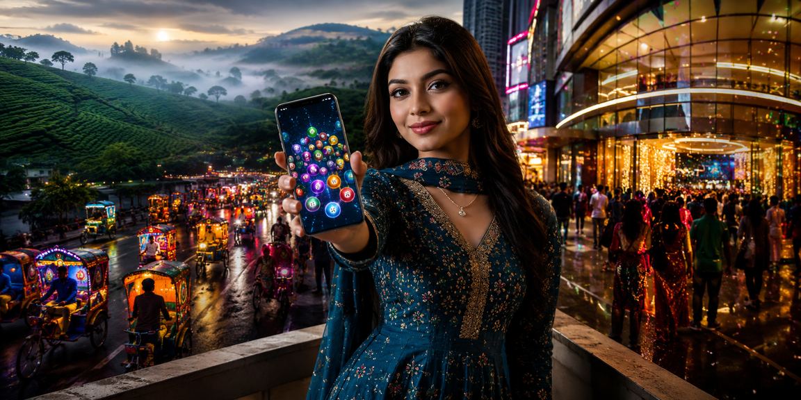 ঢাকার চা বাগানের পটভূমিতে tk988 লটারি ও গেমসের উত্তেজনা